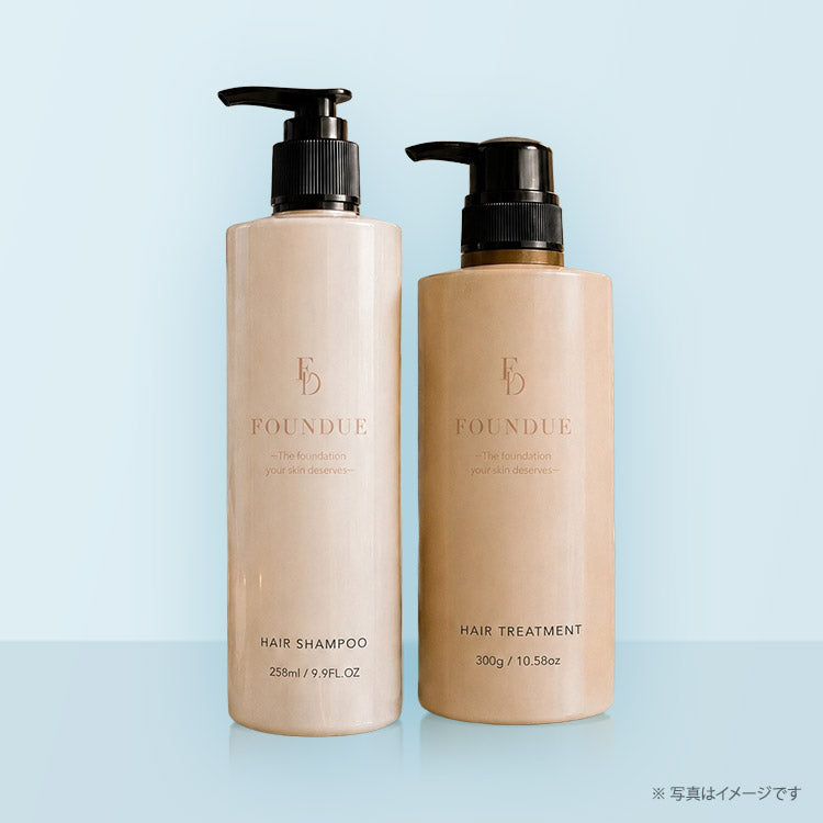 【予約受付中】[FOUNDUE]モイストシャンプー235ml・モイストトリートメント300g